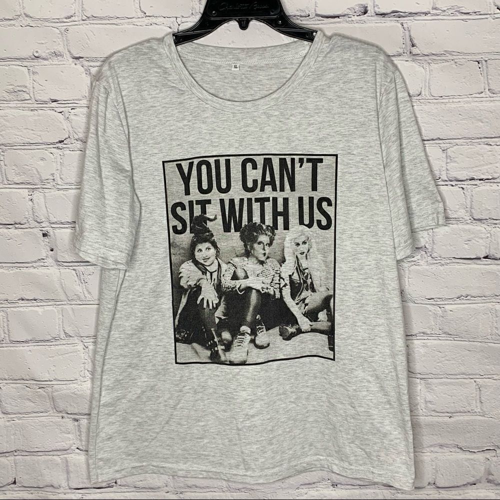 HOCUS POCUS You Can't Sit with Us short sleeve graphic T-shirt
